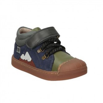 Garvalin botin azul dibujo