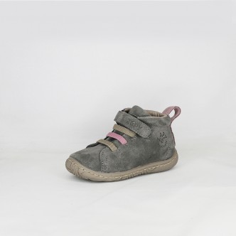 Zapy bota velcro gris