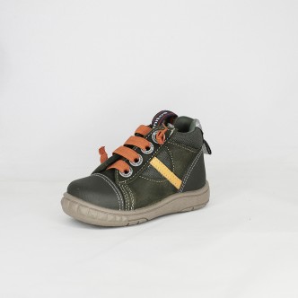 Titanitos botin piel elastico y cremallera