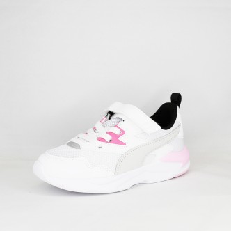 Puma x-ray lite blanco rosa
